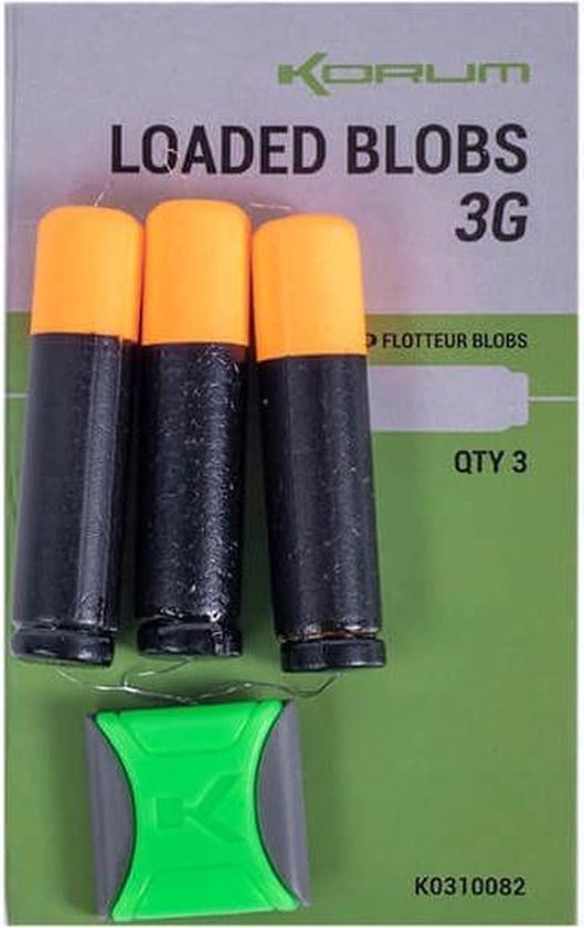 Korum Loaded Blobs 3g (3 pcs) van Merkloos — afbeelding 2