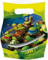Ninja Turtles Uitdeelzakjes 23x16,5cm 6 stuks