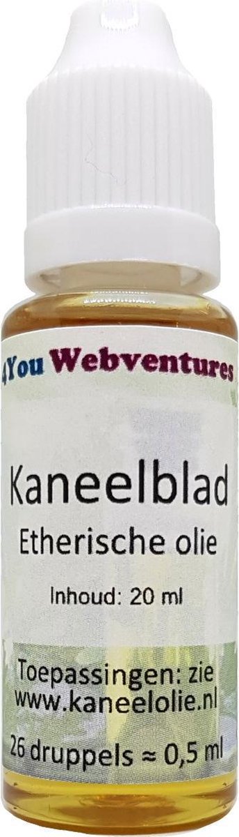 Goedkoopste Pure etherische kaneelbladolie - 40 ml (2x 20 ml) - etherische olie - essentiële kaneelblad olie