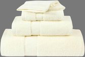 Handdoeken Ruche 550g. p/m2 100% gekamde katoen Wit | 6 stuks | 50x100cm  - Leverbaar in: 50x100