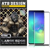 ATB Design 9D  Tempered Glass Samsung S10 Plus - Zwart