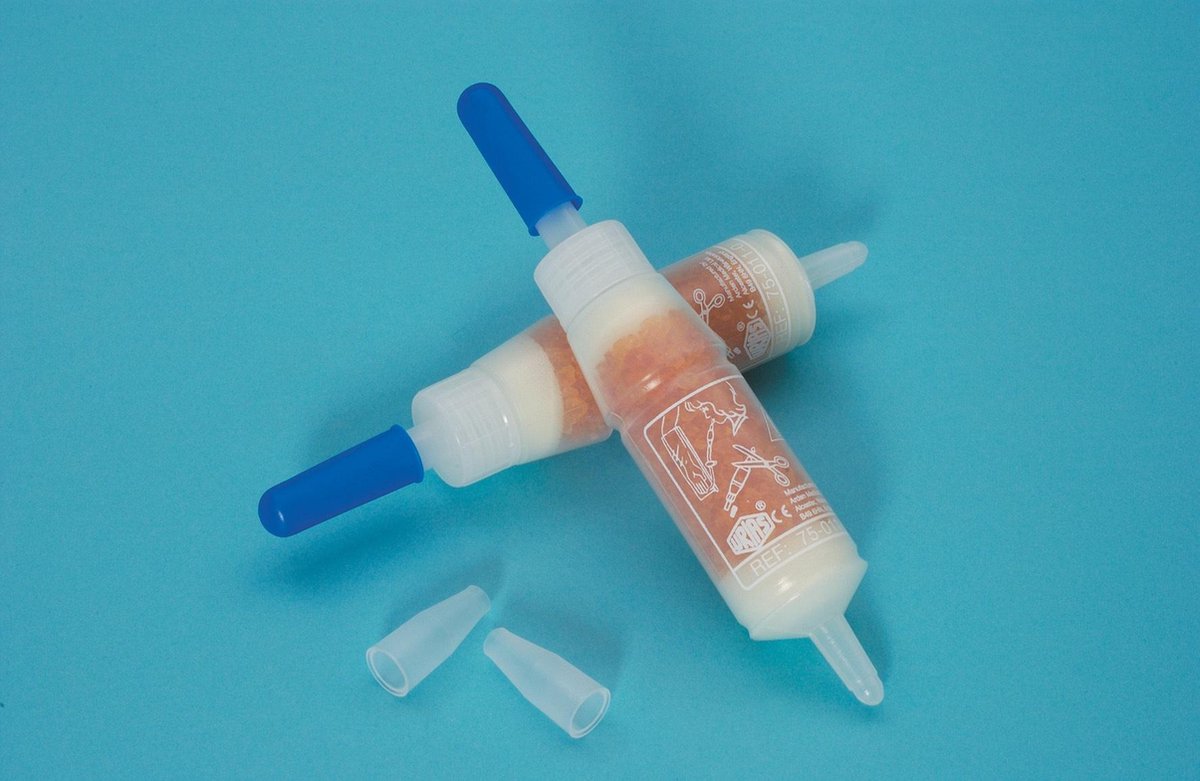 Filters, mondstukjes en verlengbuisjes voor Urias®-Johnstone spalk: 10 verlengbuisjes 30 cm