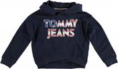 Tommy hilfiger zachte donkerblauwe oversized sweater - Maat  116