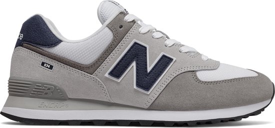 New Balance ML574 D Heren Sneakers - Grey/White - Maat 45.5 New Balance ML574 D Heren Sneakers - Grey/White - Maat 45.5