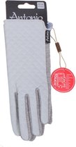 Handschoenen dames - lichtgrijs - One size