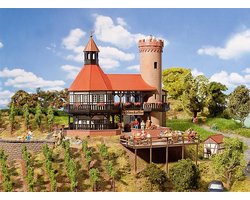 Faller Restaurant Schlossberg Modelbouwdecoratie