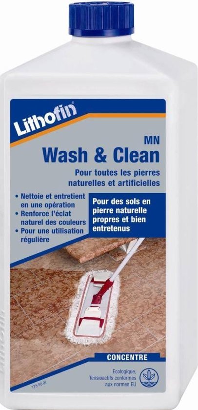 lithofin wash en clean - Reinigingsproduct natuursteen oppervlakten - 1L