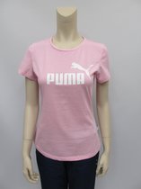 Puma essentials tee dames pink 85345521, maat 42
