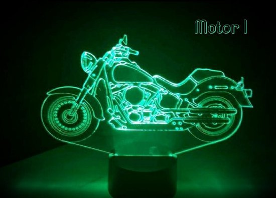 3D Led lamp MOTOR 1 | bol.com