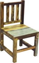 Kinderstoeltje Scrapie gerecycled sloophout scrapwood design stijl