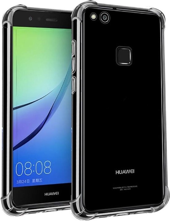 magnetron hoe Mam Huawei p10 lite hoesje shock proof case hoes hoesjes cover transparant |  bol.com
