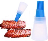 OWO - Bouteille de lubrifiant silicone cuisson barbecue avec pinceau pour sauce - marinade - huile