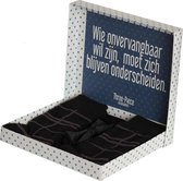 Giftset met vlinderdas en sokken, incl. bijpassend mondmasker - dubbellaags katoen, design-mondkapje