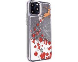 Winter back case TPU Geschikt voor iPhone 7 Plus / 8 Plus - kerstcadeautjes