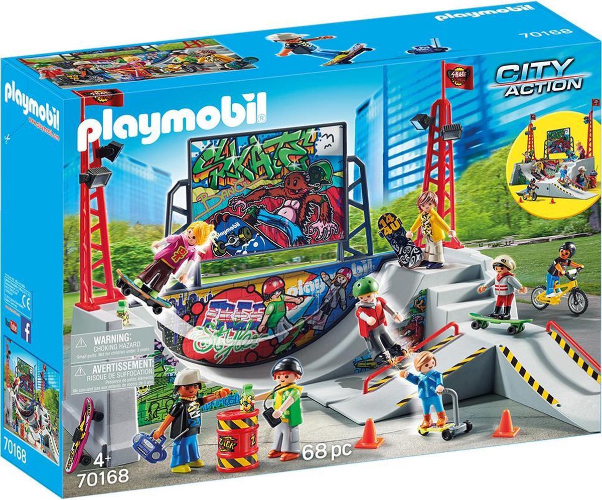 Playmobil City Action 70168 Skater Park | bol.com