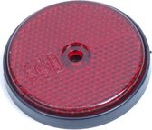 Reflector rond 60mm rood