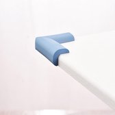 15x Baby hoek beschermers - Foam hoekbeschermers - Stoot absorberend - Blauw - verkoop per 15
