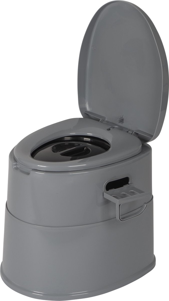 Bo-Camp Toilette portable divisible - Siège haut 45cm - 7 litres - Gris |  bol.com