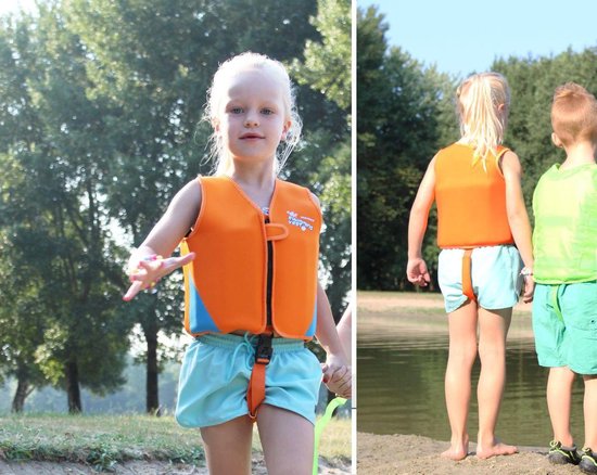 Gilet de sauvetage Waimea - 3-6 ans - orange fluo