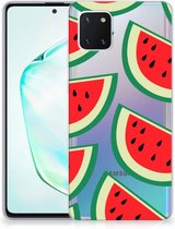 Geschikt voor Samsung Galaxy Note 10 Lite Siliconen Case Watermelons