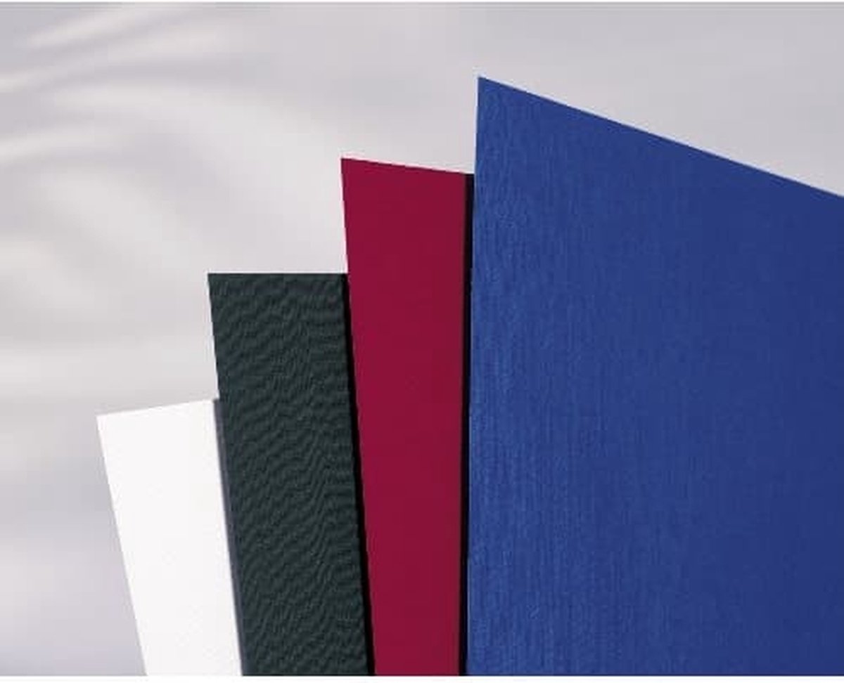 gbc dekblad linenweave din a4 250gr wit thumbnail 2
