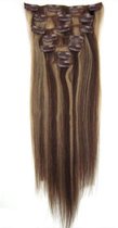 Clip In Extensions 150 gram 50cm Echt haar kl.P4/22 dikke&volle punten veel volumen