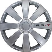 Autostyle Wieldoppen Rs-t 14 Inch Abs Zilver Set Van 4