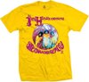 Jimi Hendrix - Are You Experienced Heren T-shirt - M - Geel