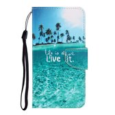 Strand zee agenda wallet book case hoesje Samsung Galaxy A51