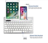 Universele Bluetooth Toetsenbord Tablet / iPad / Smartphone / PC /Laptop - Wit