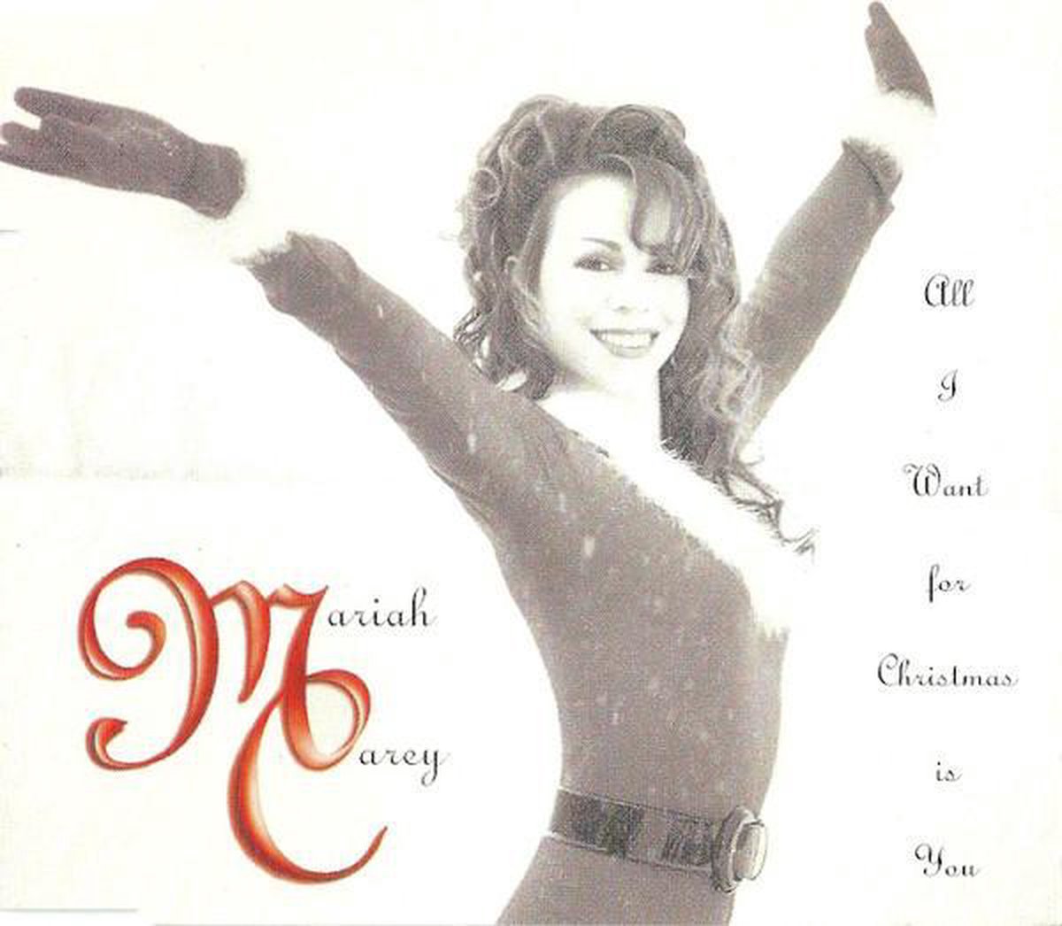 All I Want For Christmas Is You Org 1994 French Pressing