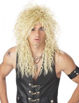 CALIFORNIA COSTUMES - Blonde rockster jaren 80 pruik voor vrouwen - Pruiken
