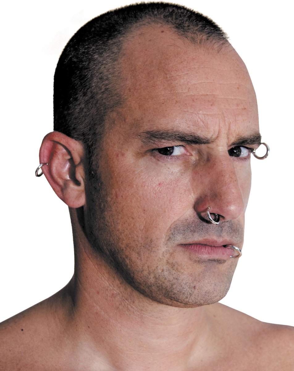 BOLAND BV - Set van 8 piercings