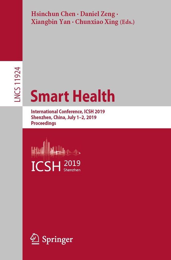 Springer Nature Proceedings Computer Science - Smart Health - cover