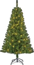 Black Box Trees Charlton Kunstkerstboom met LED Verlichting - H155 cm - Groen