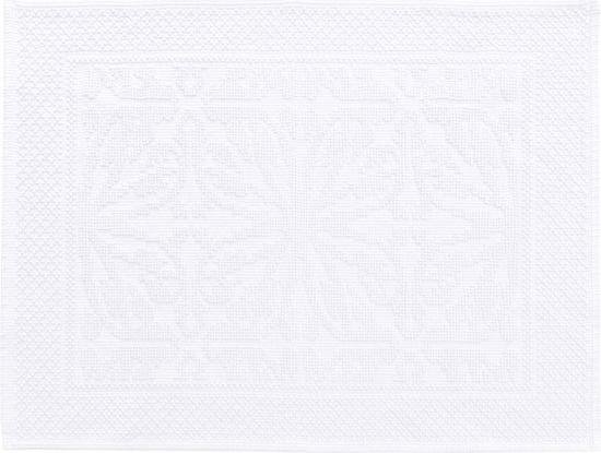 Hammam badmat wit (60 x 80 cm)