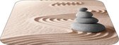 Papillon badmat stenen op zand 60x40 cm