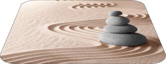 Tapis de bain Papillon pierres sur sable 60x40 cm