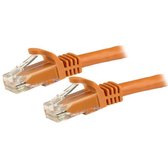 UTP Category 6 Rigid Network Cable Startech N6PATC10MOR 10 m Orange