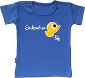 Babygoodies T-shirt Zwangerschapsaankondiging -  Ik Word Grote Broer - Er komt er eentje bij (RoyalBlue 1-2j)