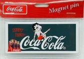 Koelkast Magneet Coca Cola - Betty Boop - Green