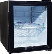 VDT Minibar - koelkast 52L- glazen deur- white edition