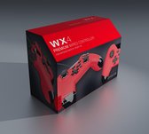 Gioteck - WX4 Rode Bedrade Controller geschikt voor Nintendo Switch, Switch Pro, Gamepad Joystick voor Nintendo Switch, PS3, PC  Motion  & Vibration support  Ergonomisch design & o