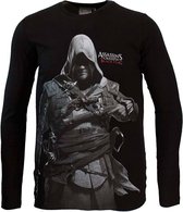 Assassins Creed Black Flag Longsleeve Zwart - Official Merchandise