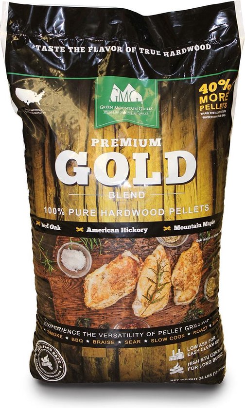 Foto: Green mountain grills pellets gold blend