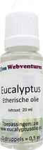 Pure etherische eucalyptusolie - 40 ml (2 x 20 ml) - etherische olie - essentiële eucalyptus olie
