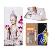 FONU Boekmodel Hoesje Buddha Samsung Galaxy Note 9