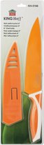 Kinghoff Koksmes RVS Teflon coating Oranje - 20 cm blad lengte