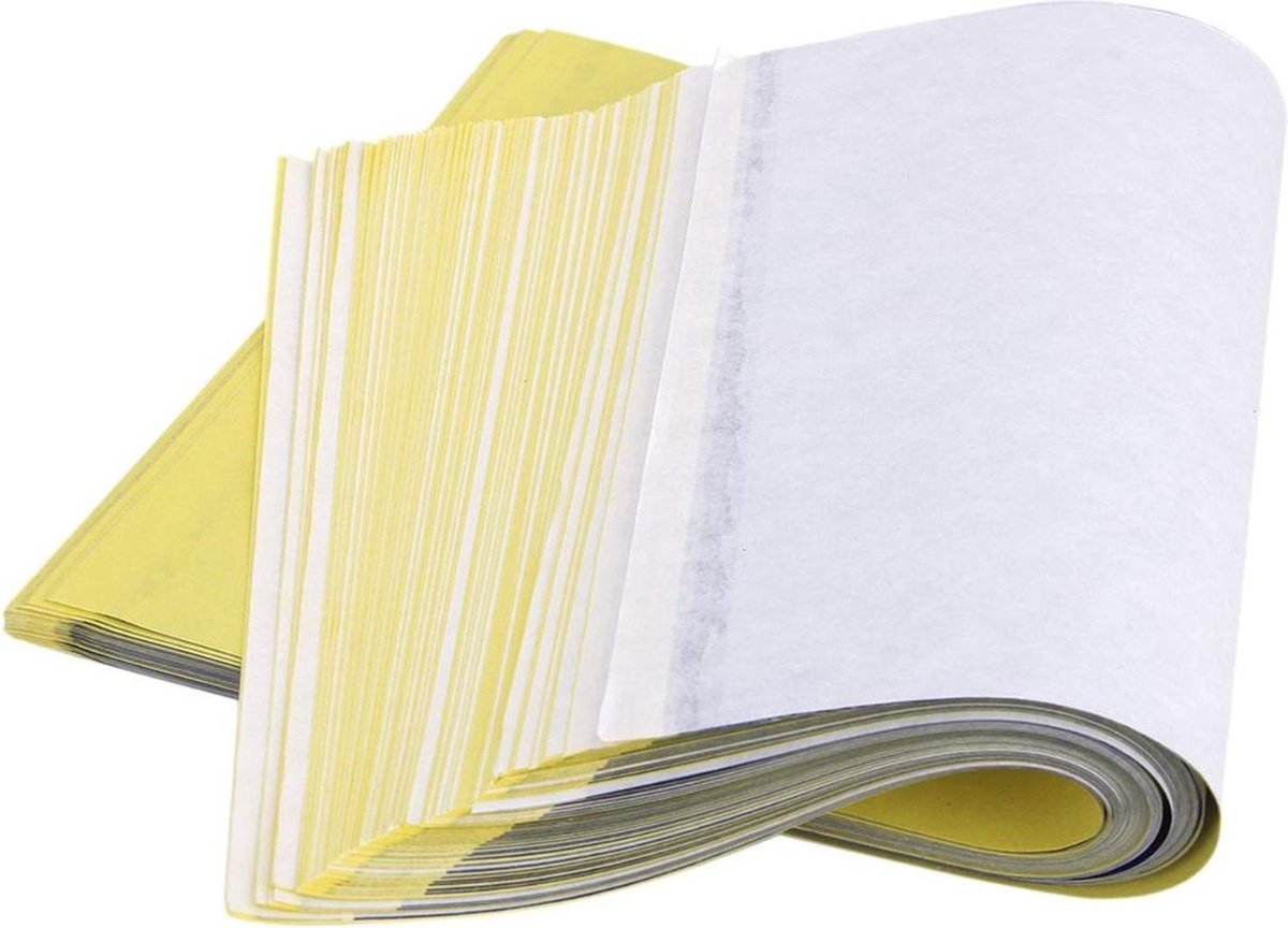 Tattoo Transferpaper DIY Hobby 50 Transfer Papier Vellen bol