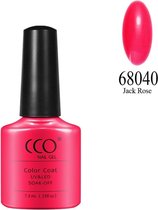 CCO Shellac-Jack Rose 68040-Oranje Roze Neon-gel Nagellak